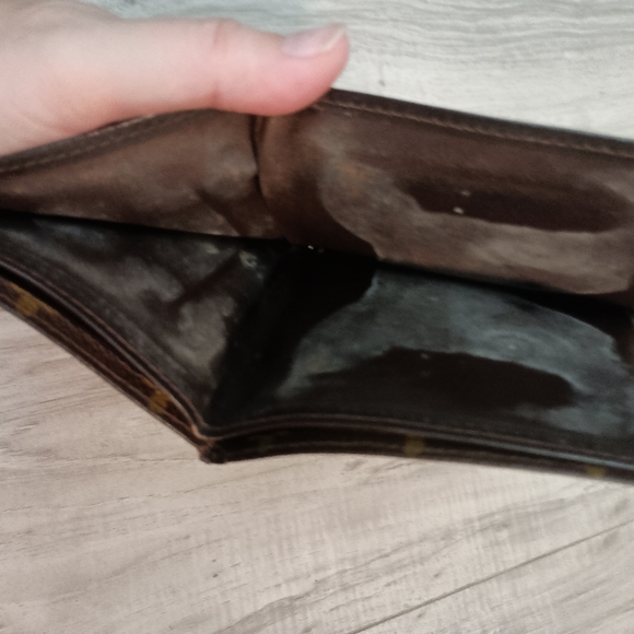 Louis Vuitton Rare Multiple Wallet Billfold Monogram Vintage Authentic - Picture 6 of 12